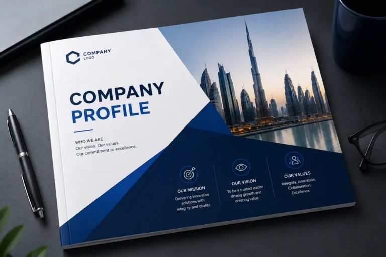 How to Customize Your Company Profile Design for Dubai’s Market