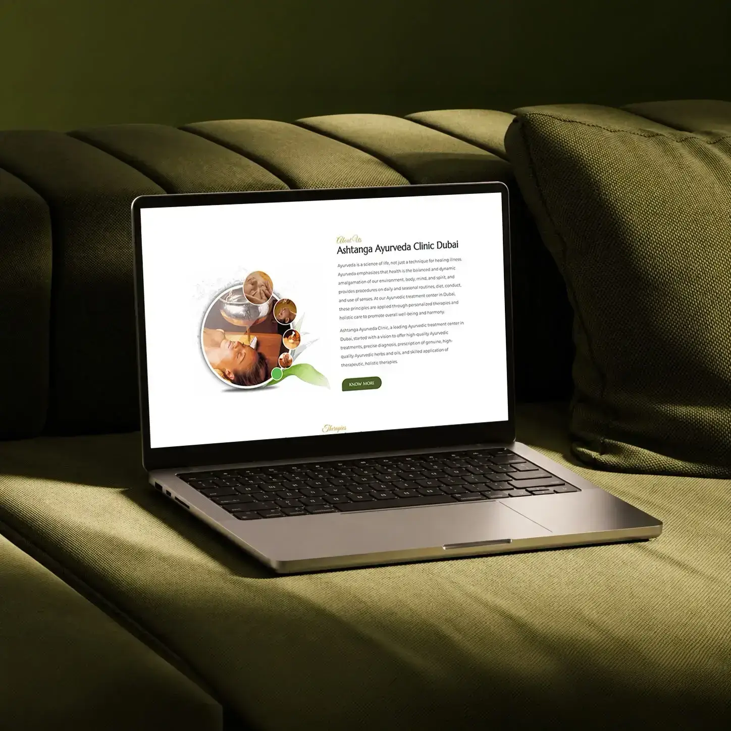 How We Built a Custom Healthcare Website for Ashtanga Ayurveda