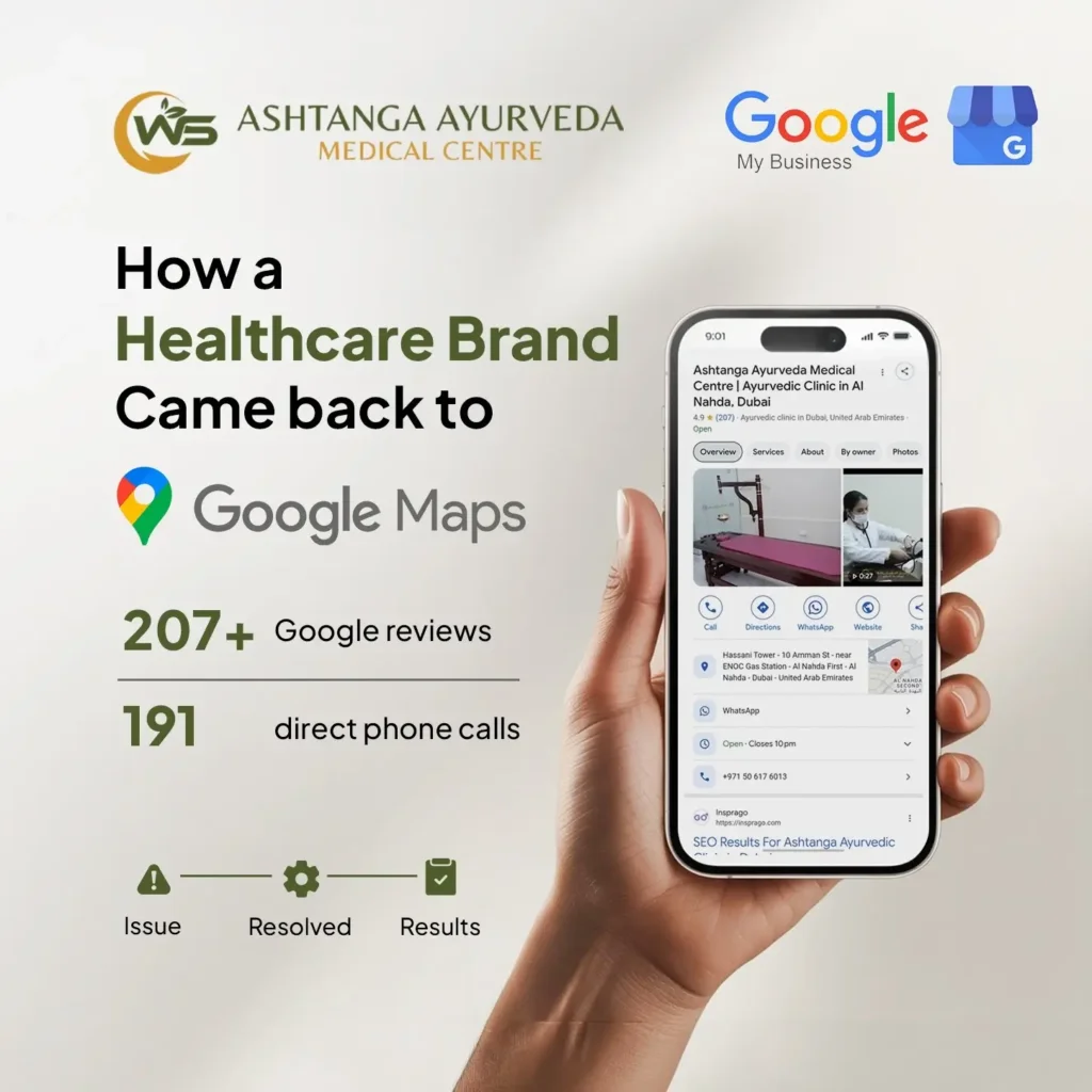 See How Insprago Generated More Patients Through Google My Business Optimization Service