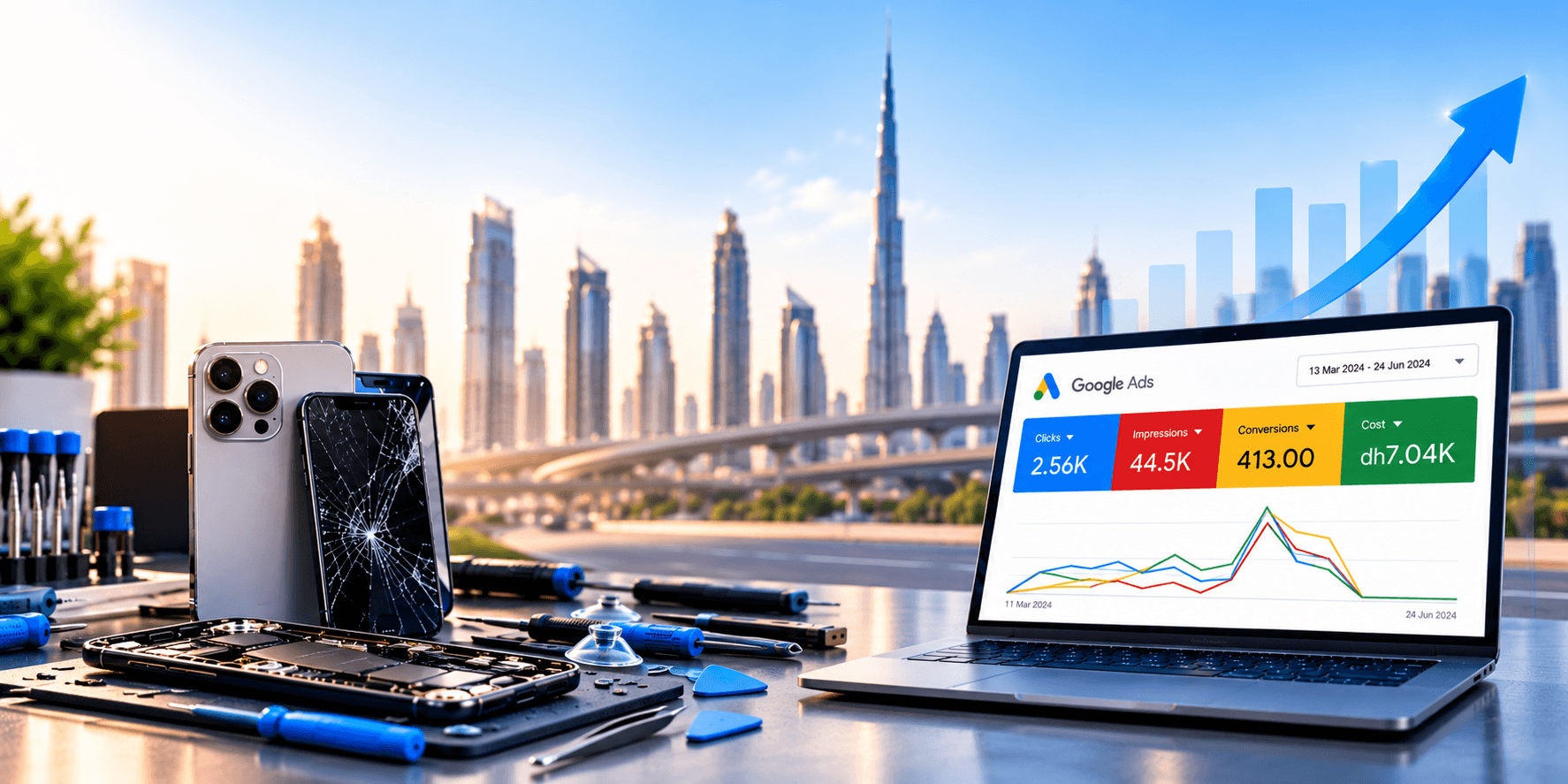 Mobile Fixers | Google Ads Campaign Management